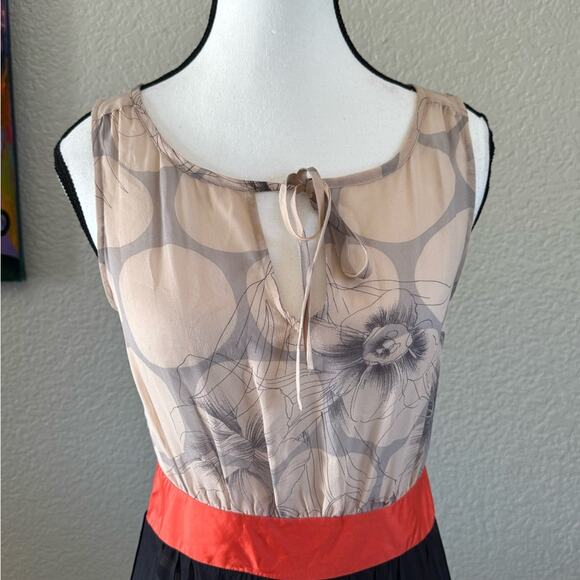 Maeve Anthropologie 100% Silk Dress | Size 4 - Picture 4 of 8